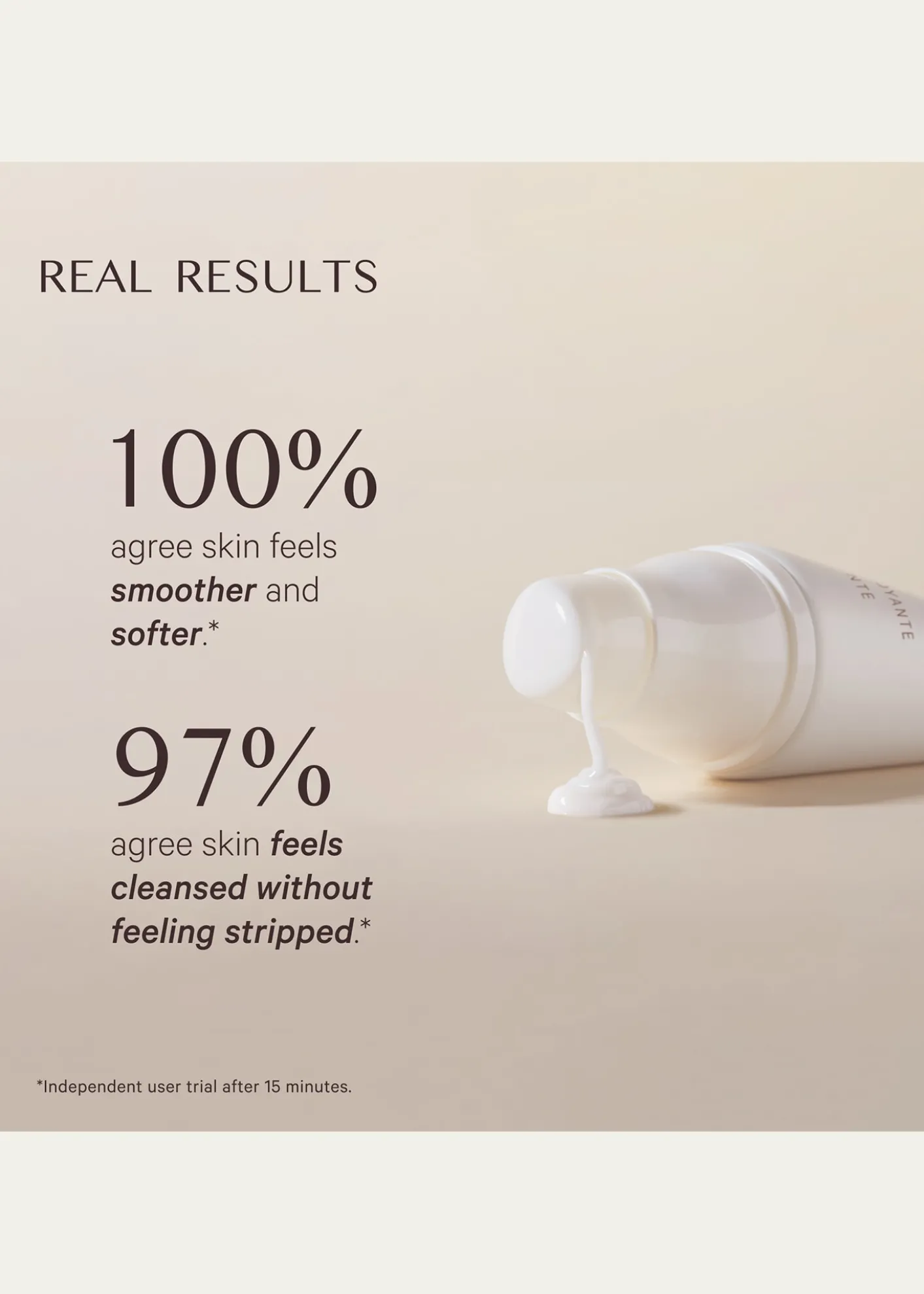 MZ SkinCalming Cream Cleanser, 3.4 oz.