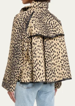 NACKIYESpotted Cotton Fisherman Coat