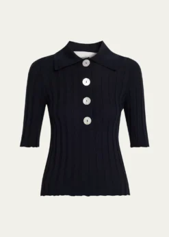 NACKIYESugarman Short Sleeve Knit Polo