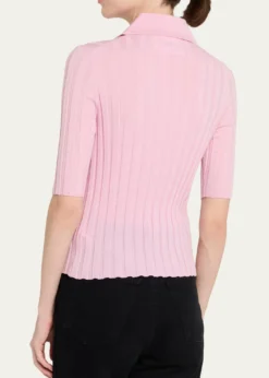NACKIYESugarman Short Sleeve Knit Polo