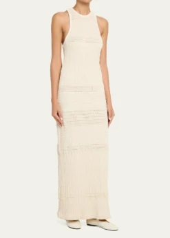 NanushkaAinhoa Textured Knit Maxi Dress