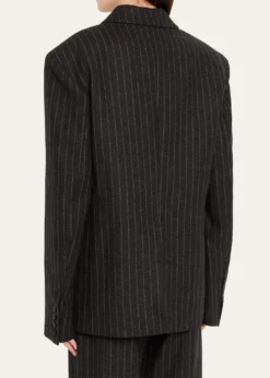 NanushkaOsono Pinstripe Wool Blazer