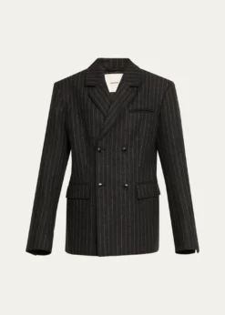 NanushkaOsono Pinstripe Wool Blazer
