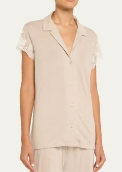 NatoriLuxe Shangri-La Short-Sleeve Pajama Set