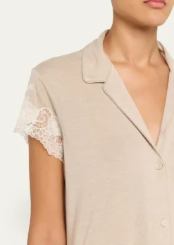 NatoriLuxe Shangri-La Short-Sleeve Pajama Set