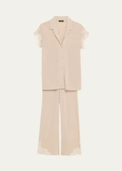 NatoriLuxe Shangri-La Short-Sleeve Pajama Set
