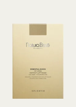 Natura BisseEssential Shock Intense Instant-Lift Mask, 4 Count