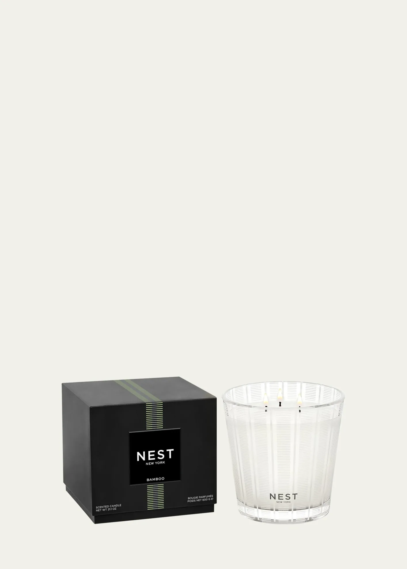 NEST New YorkBamboo 3 Wick Candle, 21.2 oz.