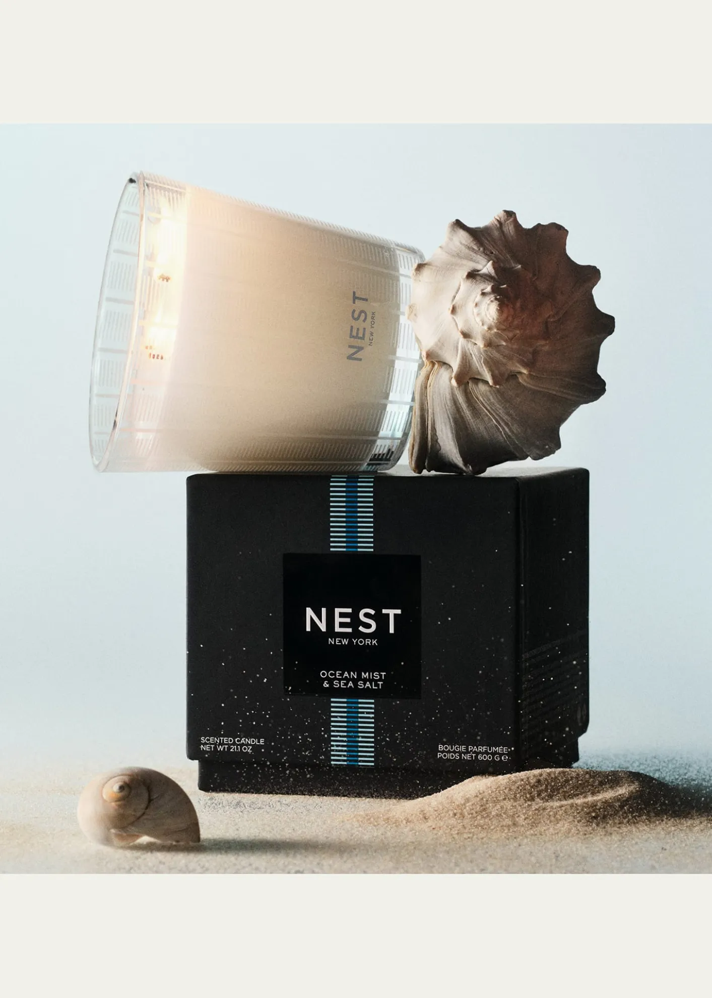 NEST New YorkOcean Mist & Sea Salt 3-Wick Candle, 21.1 oz.