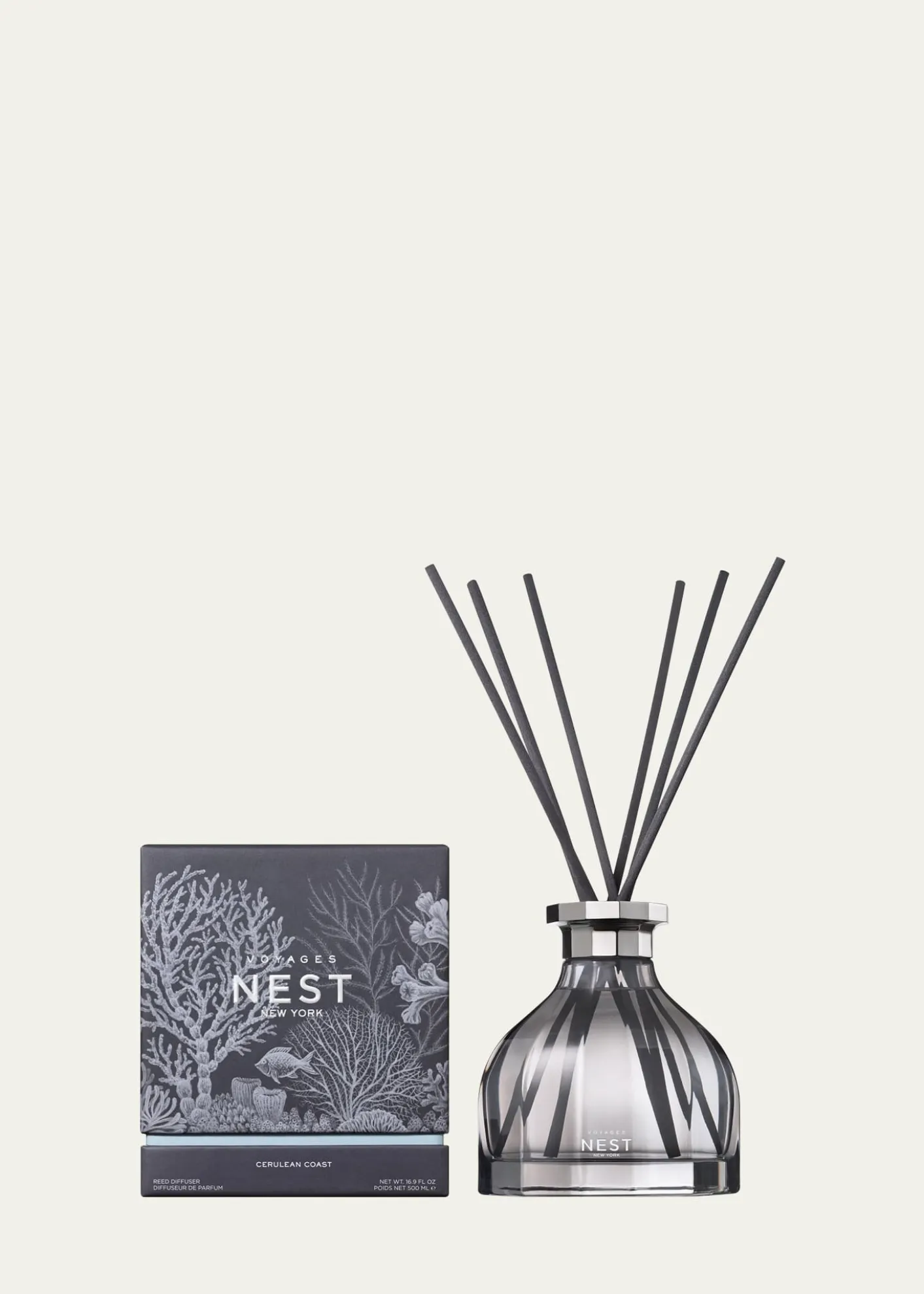NEST New YorkVOYAGES Cerulean Coast Diffuser, 16.9 oz.