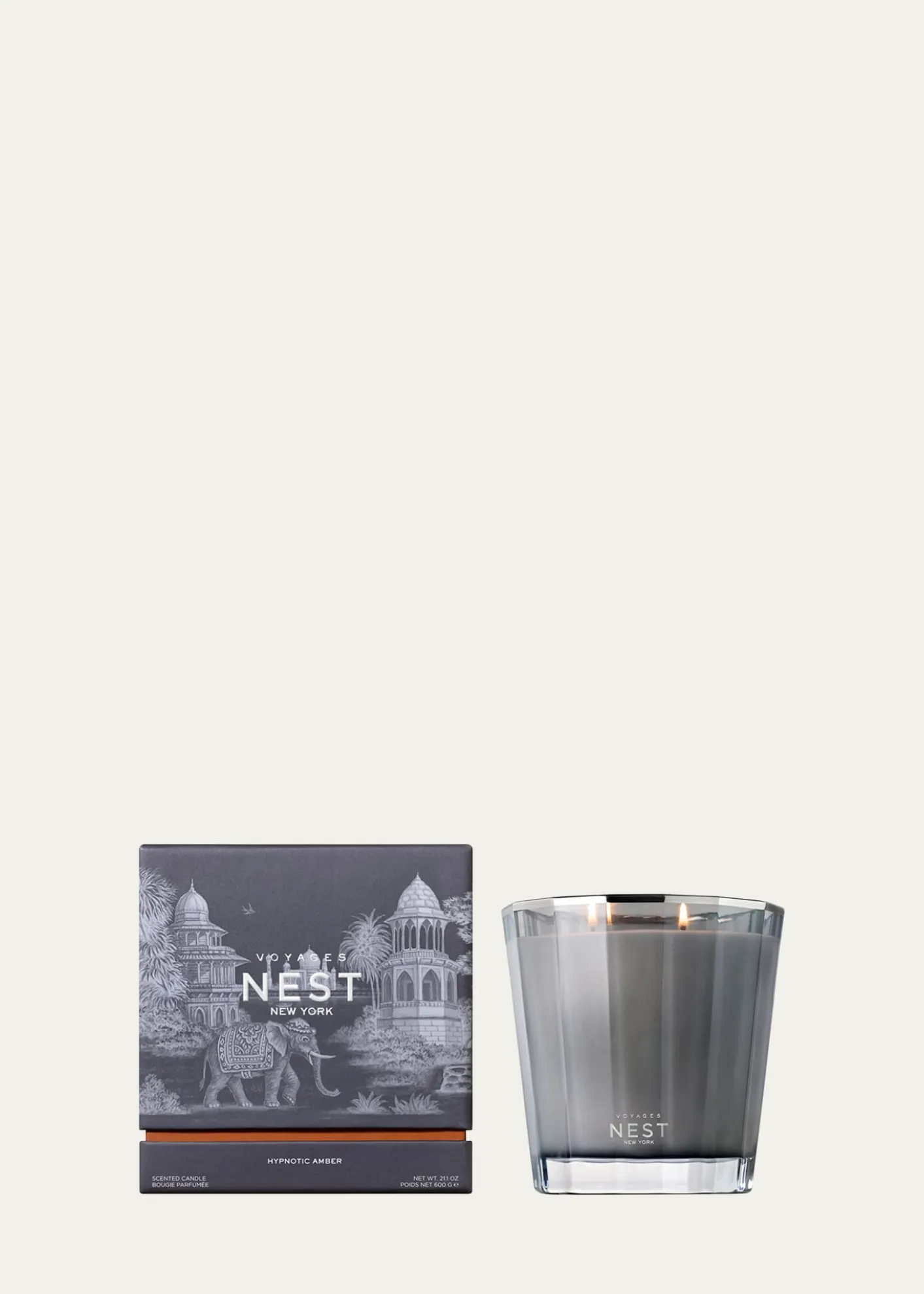 NEST New YorkVOYAGES Hypnotic Amber Candle, 21.1 oz.