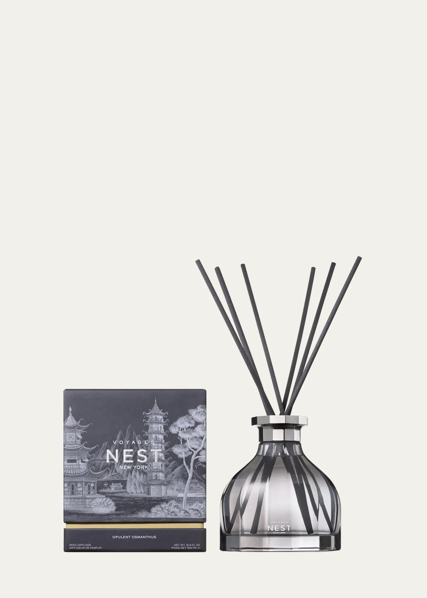 NEST New YorkVOYAGES Opulent Osmanthus Diffuser, 16.9 oz.