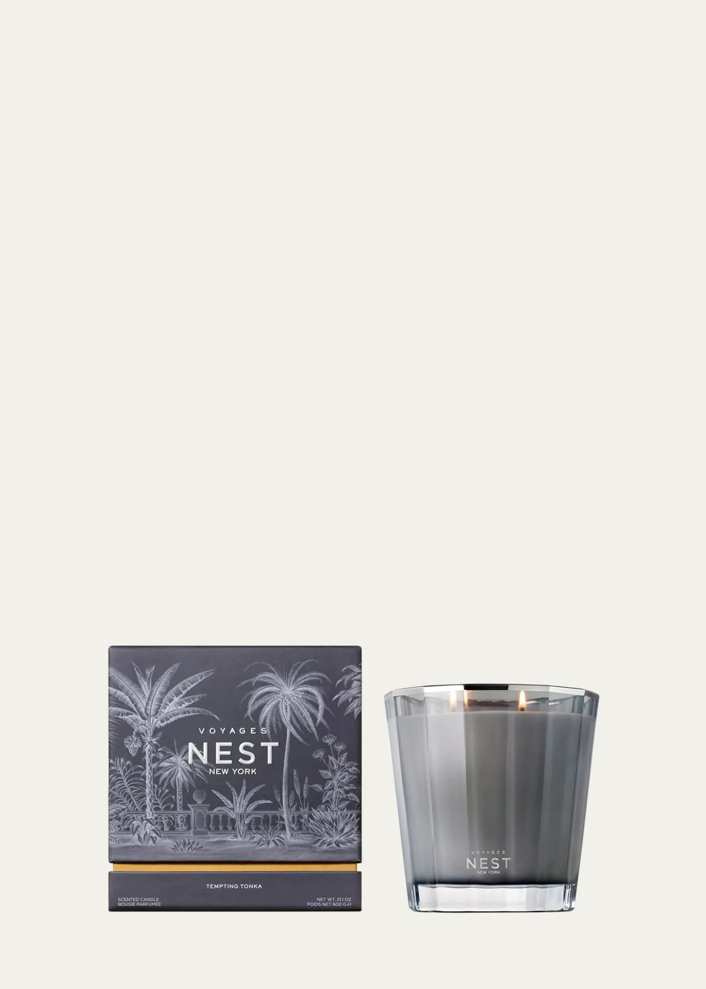 NEST New YorkVOYAGES Tempting Tonka Candle, 21.1 oz.