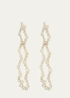 Nickho ReyBowie Statement Earrings, Gold
