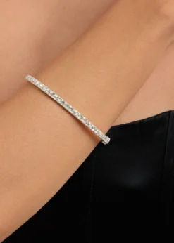 Nickho ReyButler Rhodium Vermeil Cubic Zirconia Bracelet