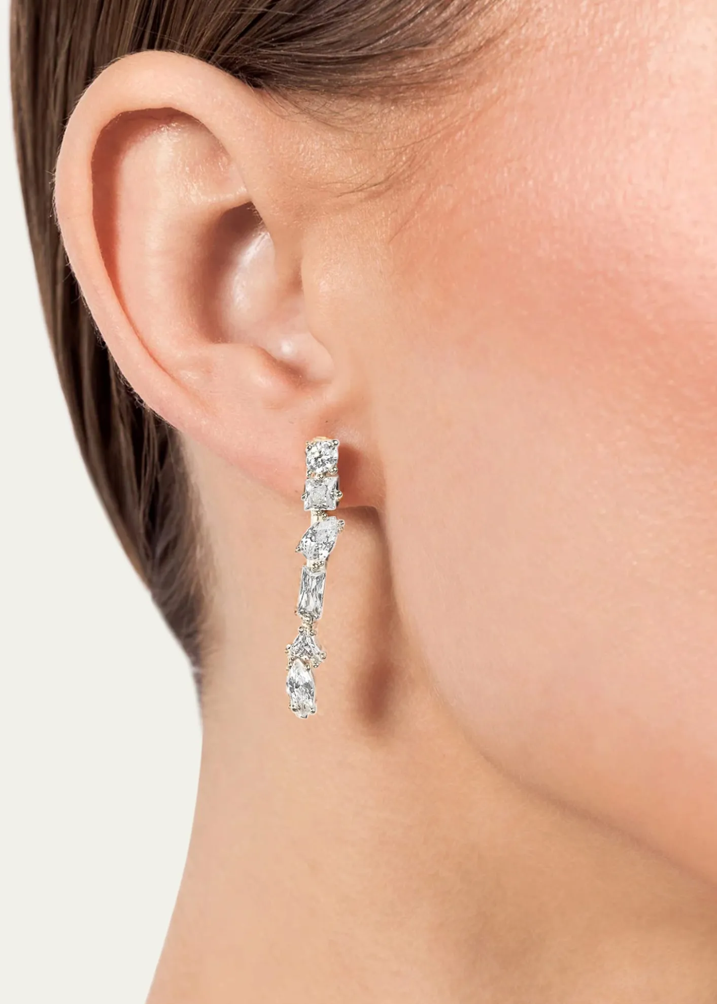Nickho ReyJulie M Earrings, White