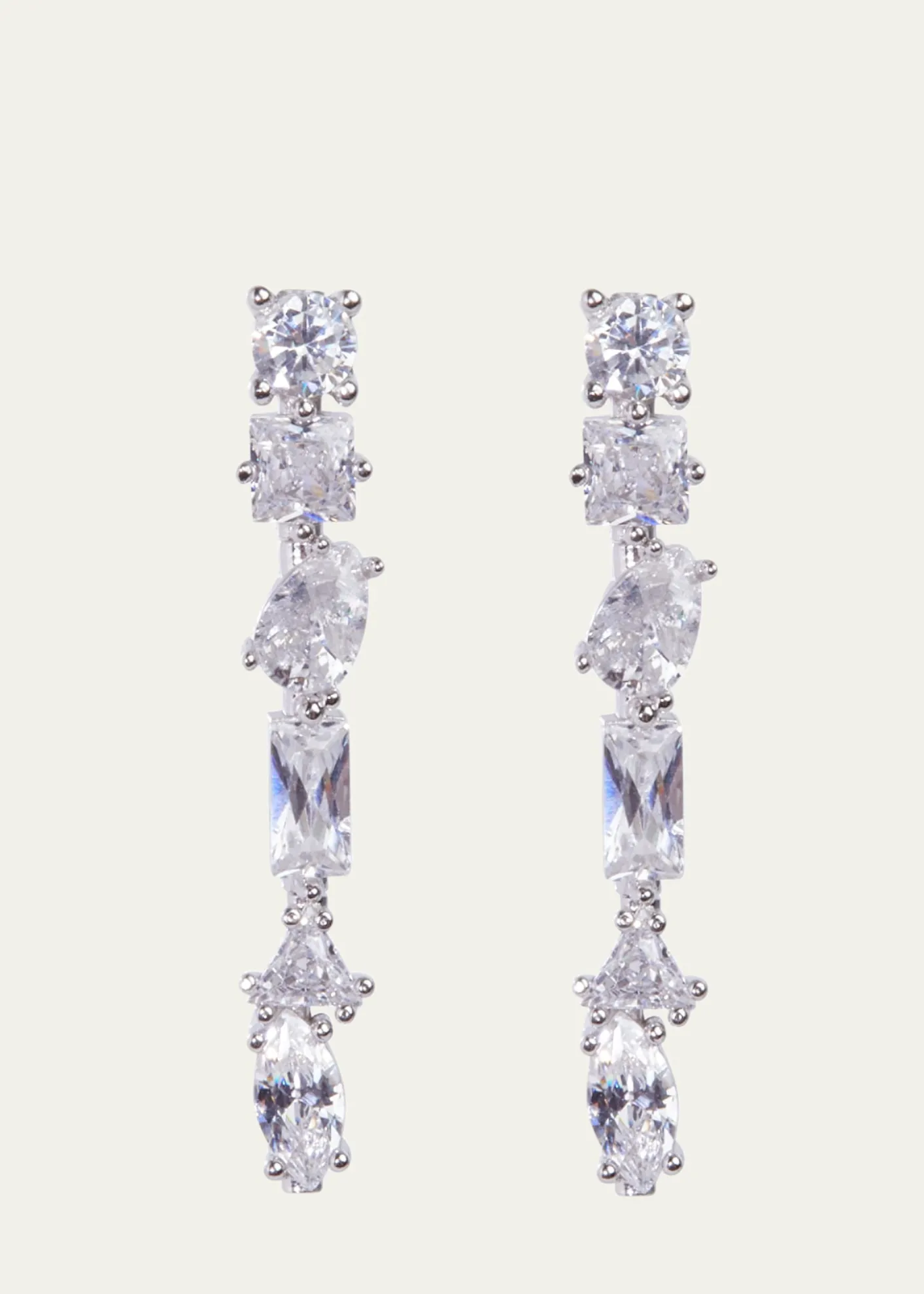 Nickho ReyJulie M Earrings, White