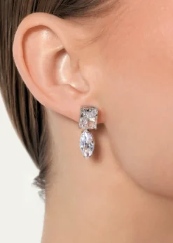 Nickho ReyAlberto Drop Earrings, White