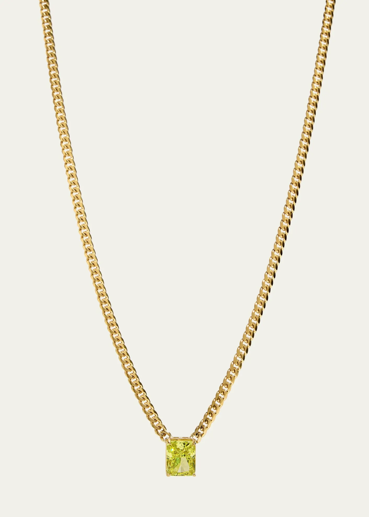 Nickho ReyJacques 14K Gold Vermeil Cubic Zirconia Necklace