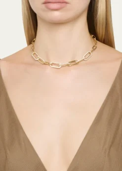 Nickho ReyLink Collar Necklace with Crystals