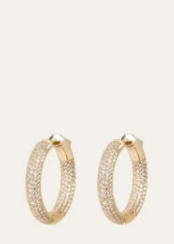 Nickho ReyMini Tire Hoop Earrings