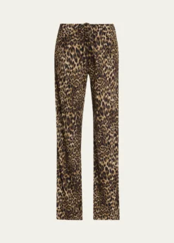 Nili LotanAdriel Leopard Lounge Pants