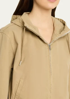 Nili LotanClyde Hooded Cotton Windbreaker