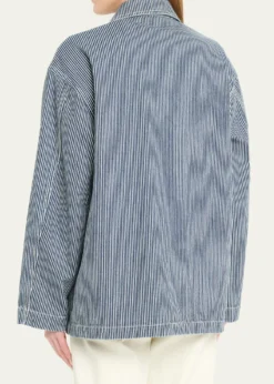 Nili LotanFranklin Striped Chore Coat