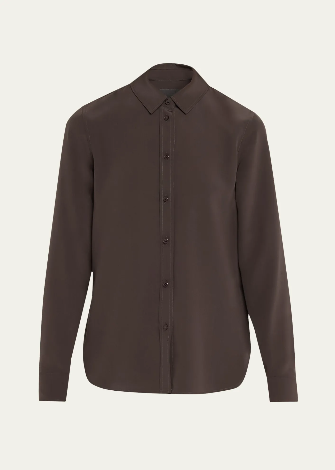 Nili LotanGaia Silk Button-Front Shirt