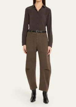 Nili LotanGaia Silk Button-Front Shirt