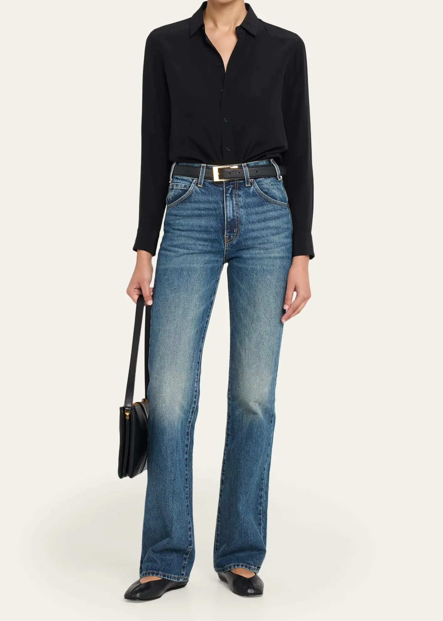 Nili LotanJane Leather Shoulder Bag