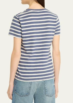 Nili LotanLana Striped Short-Sleeve T-Shirt