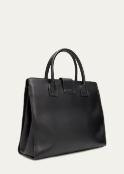 Nili LotanLou Leather Top-Handle Bag