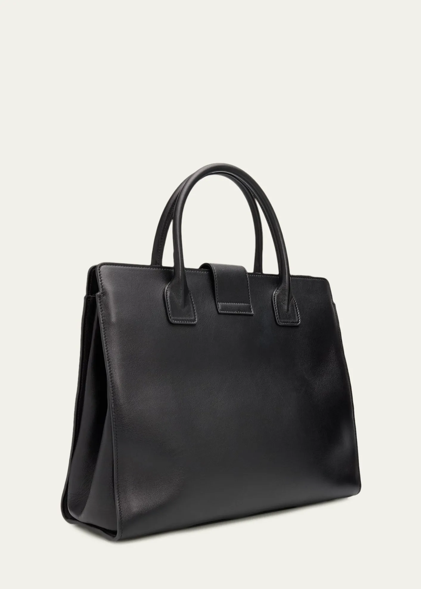 Nili LotanLou Leather Top-Handle Bag