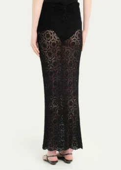 Nili LotanNika Knitted Maxi Skirt