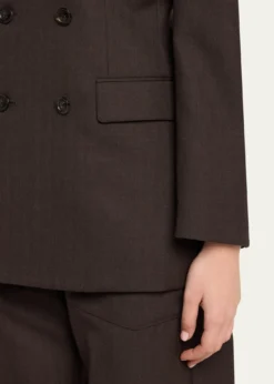 Nili LotanNoah Virgin Wool Double-Breasted Jacket
