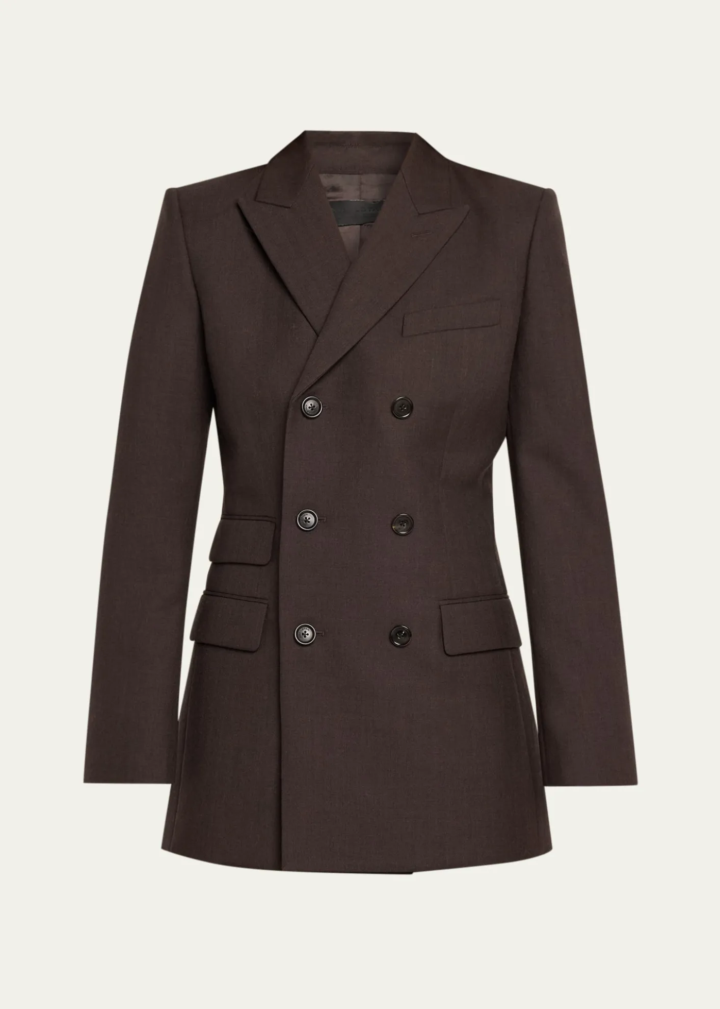 Nili LotanNoah Virgin Wool Double-Breasted Jacket