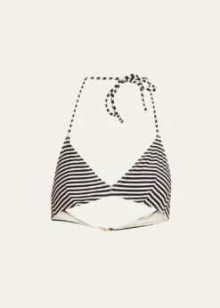 Nili LotanPrinted Triangle Bikini Top