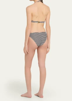Nili LotanPrinted Triangle Bikini Top