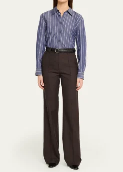 Nili LotanRaphael Classic Striped Button-Down Shirt