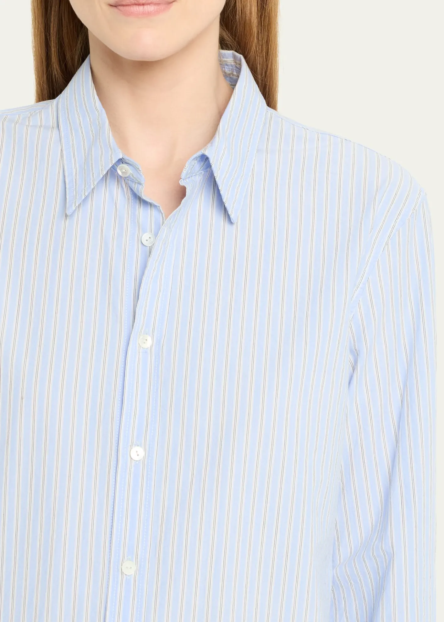 Nili LotanRaphael Striped Classic Shirt