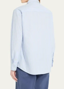 Nili LotanRaphael Striped Classic Shirt