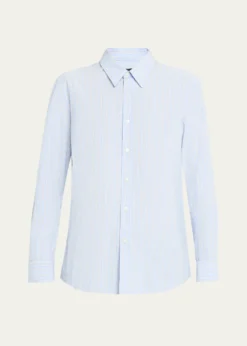 Nili LotanRaphael Striped Classic Shirt