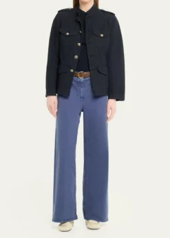 Nili LotanRaymond Cotton Twill Utility Jacket