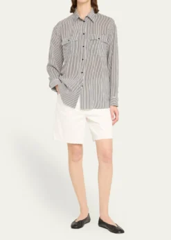 Nili LotanRussel Denim Shorts