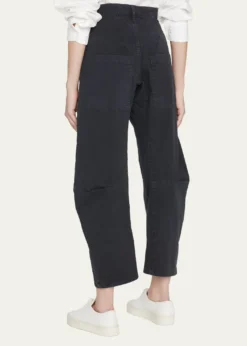 Nili LotanShon Mid-Rise Cropped Pants