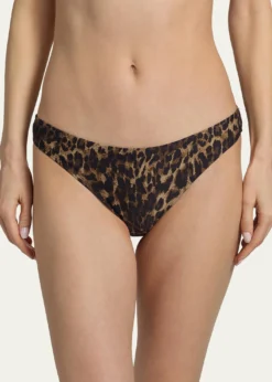 Nili LotanStriped Bikini Bottoms