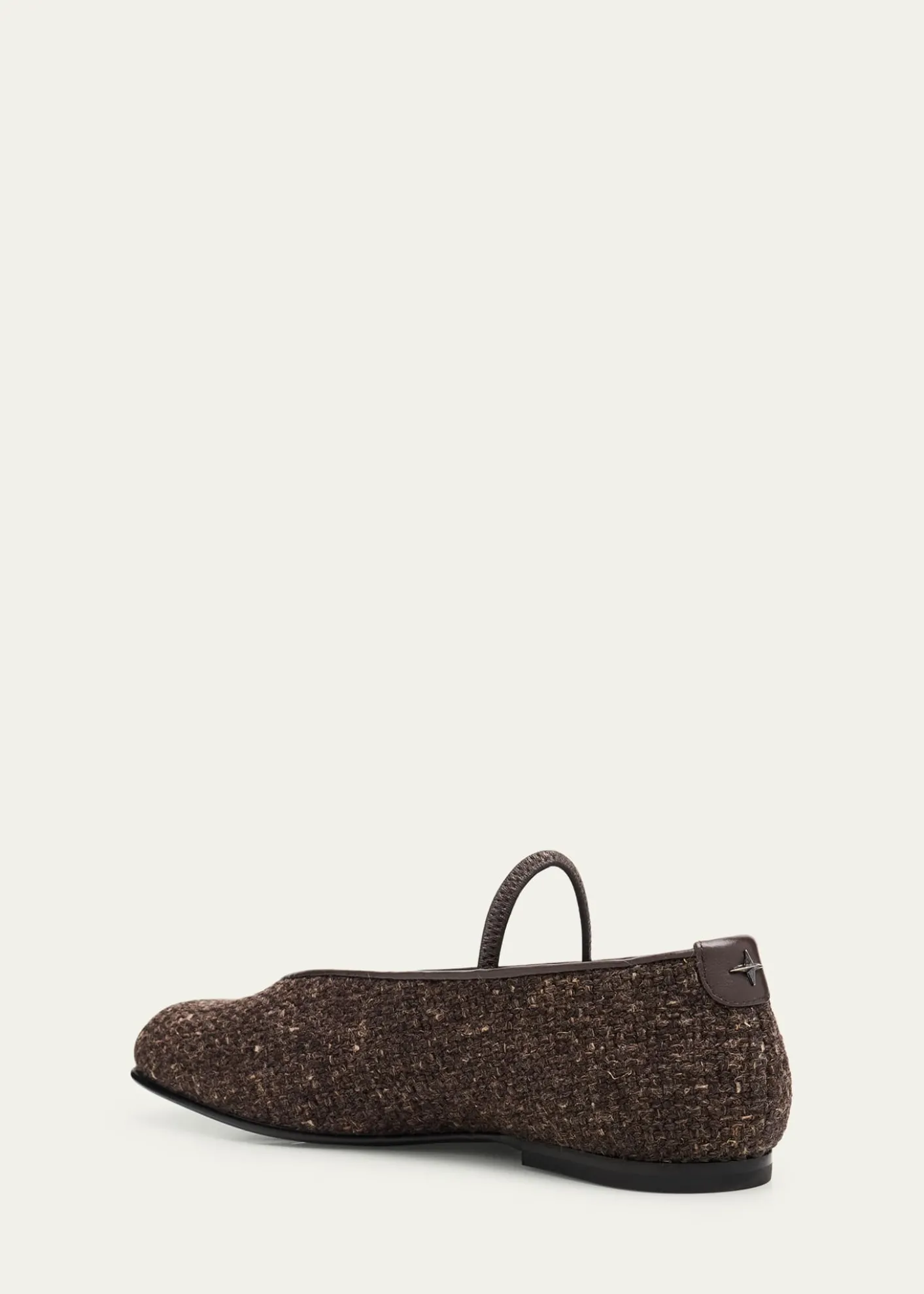 NodaletoNodstalgia Cindy Tweed Ballerina Flats