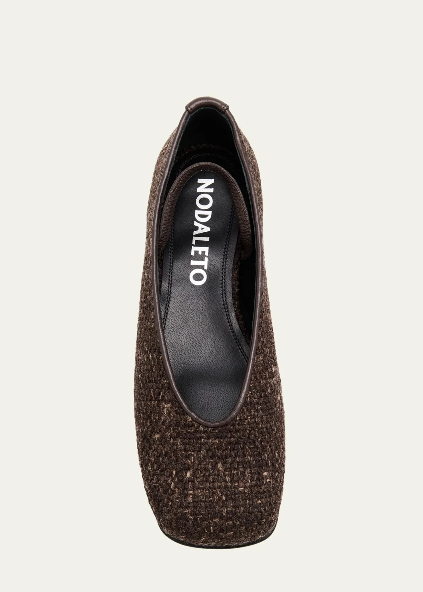 NodaletoNodstalgia Cindy Tweed Ballerina Flats
