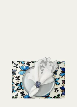 Nomi KBlue Butterfly Napkin Ring